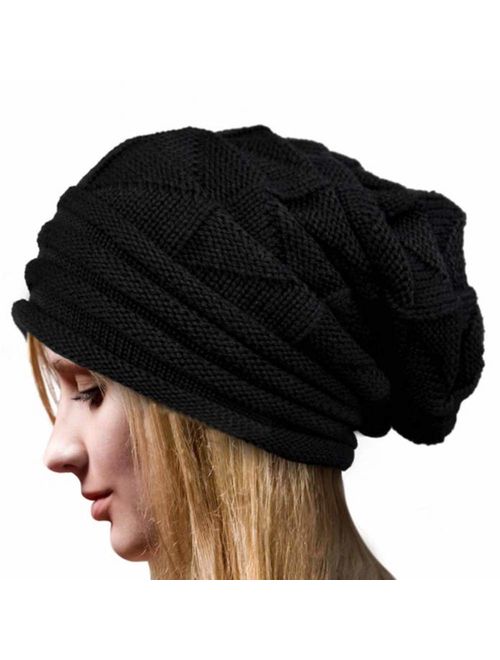 Sandistore Unisex Plain Long Beanie - Many Colors