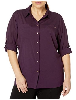 Women's Roll Sleeve Tunic