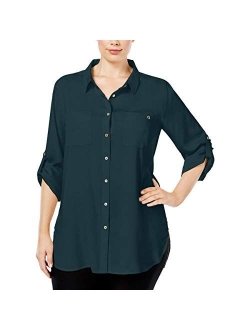 Women's Roll Sleeve Tunic