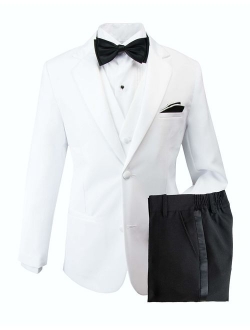 Big Boys' Modern Fit Tuxedo, No Tail