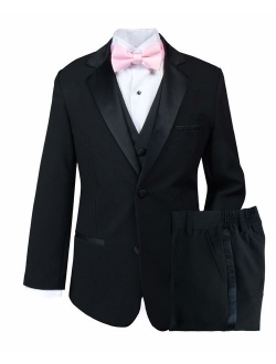 Big Boys' Modern Fit Tuxedo, No Tail