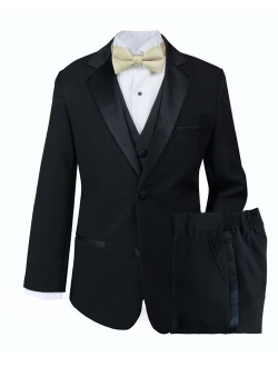 Big Boys' Modern Fit Tuxedo, No Tail