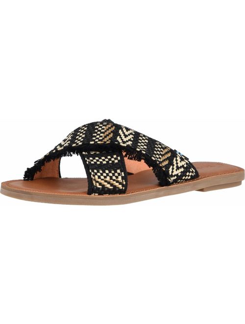 TOMS Women's Tribal Woven del Rey Black 10004911