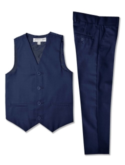 Johnnie Lene Boys Formal Vest and Pants Set #JL42