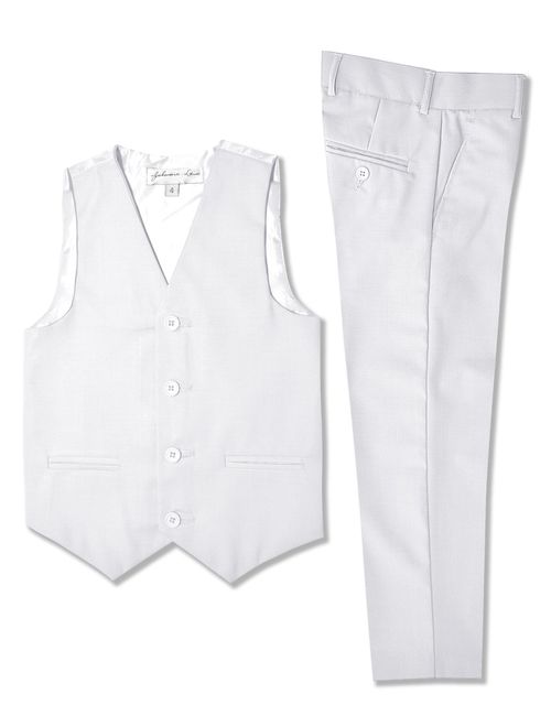 Johnnie Lene Boys Formal Vest and Pants Set #JL42