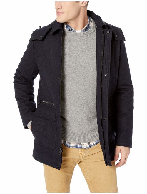 Calvin Klein Men's Wool Duffle Coat