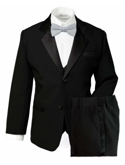 Boys' Classic Fit Tuxedo Set, No Tail