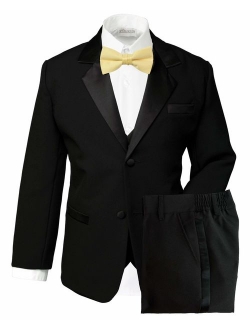 Boys' Classic Fit Tuxedo Set, No Tail