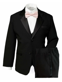 Boys' Classic Fit Tuxedo Set, No Tail