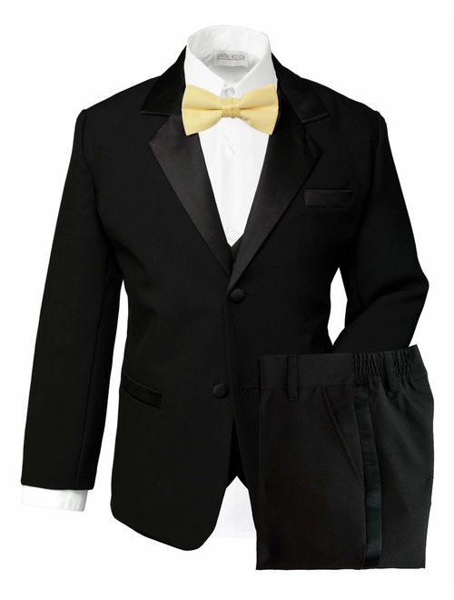 Spring Notion Boys' Classic Fit Tuxedo Set, No Tail