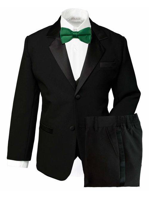 Spring Notion Boys' Classic Fit Tuxedo Set, No Tail