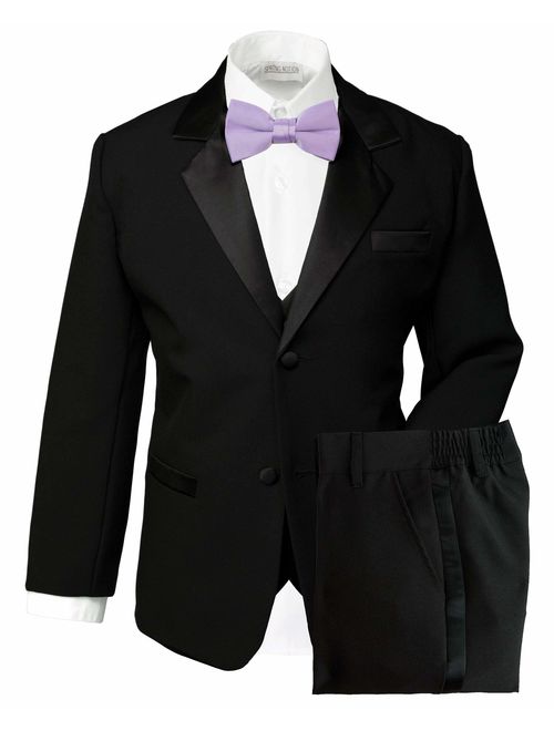 Spring Notion Boys' Classic Fit Tuxedo Set, No Tail