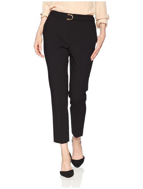 Calvin Klein Women's Lux Buckle Front Pant