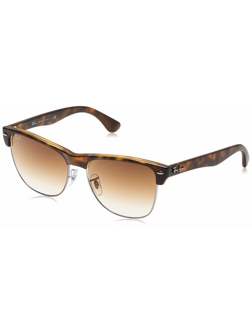 Ray-Ban RB4175 Clubmaster Square Oversized Sunglasses