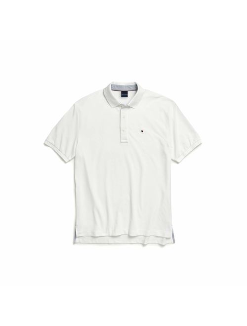 Tommy Hilfiger Men's Adaptive Polo Shirt with Magnetic Buttons Classic Fit