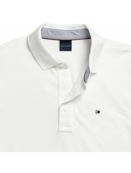 Tommy Hilfiger Men's Adaptive Polo Shirt with Magnetic Buttons Classic Fit