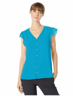 Women's Buttton Front Blouse