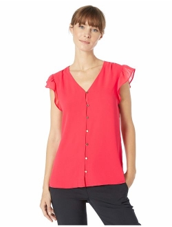 Women's Buttton Front Blouse