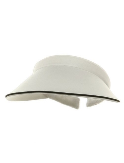 MG Women's Piping Clip On Visor