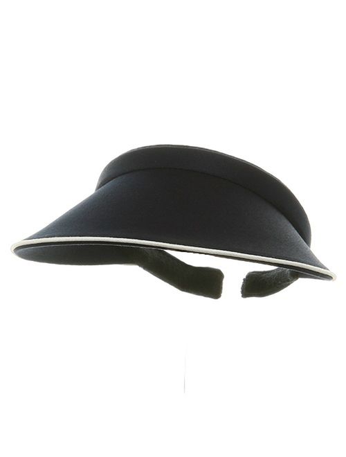 MG Women's Piping Clip On Visor