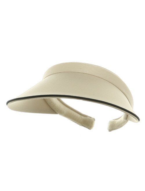 MG Women's Piping Clip On Visor