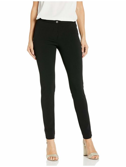 Calvin Klein Women's Scuba Crepe Straight Leg Pant