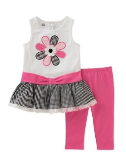 Girls' Tunic Set-Capsleeves