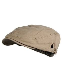 Wonderful Fashion Men's Cotton Flat Cap IVY Gatsby newsboy Hunting Hat