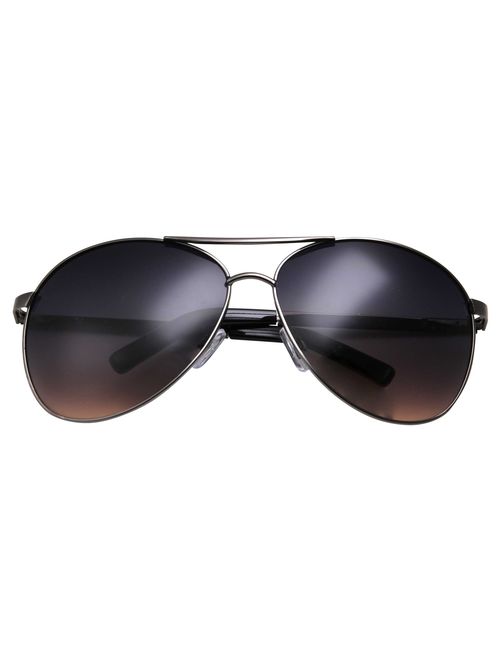 grinderPUNCH - Big XL Wide Frame Extra Large Aviator Sunglasses Oversized 148mm