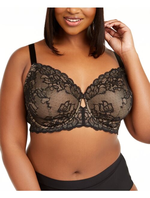 Calvin Klein Women's Seductive Comfort Unlined Lace Bra QF1741