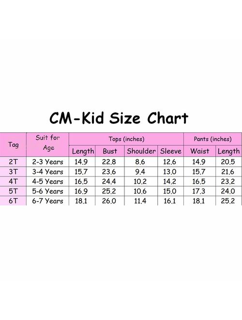 Toddler Little Girl Clothes Outfits Long Sleeve Sweatshirts + Skirt Pants with Leggings 2pcs Clothing Set for 2-8Years Kids