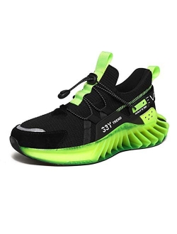 XIDISO Mens Running Shoes Womens Slip On Blade Mesh Fashion Men's Sneakers Athletic Tennis Sports Cross Training Casual Walking Shoe for Men