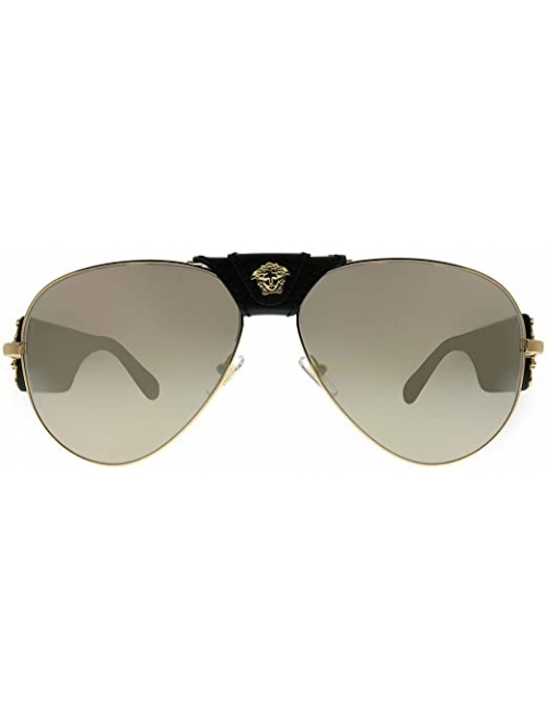 versace women's medusa aviator sunglasses