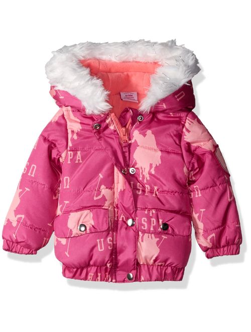 U.S. Polo Assn. Girls' Bubble Jacket (More Styles Available)