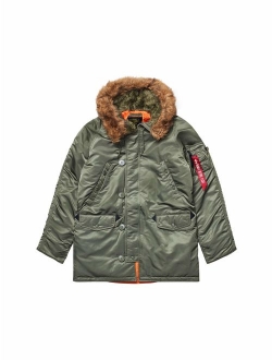 Alpha Industries Men's Slim Fit N-3b Parka