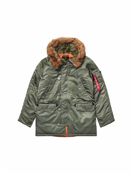 Alpha Industries Men's Slim Fit N-3b Parka