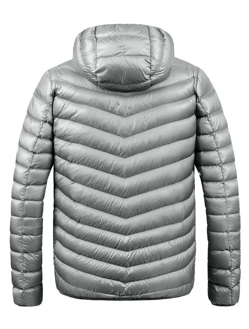 ZSHOW Men's Winter Hooded Packable Down Jacket