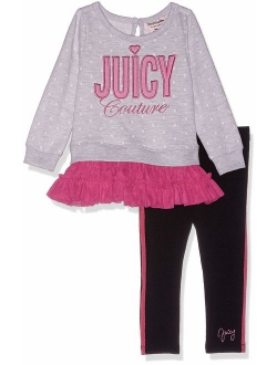 Girls' 2 Pieces Tunic Legging Set