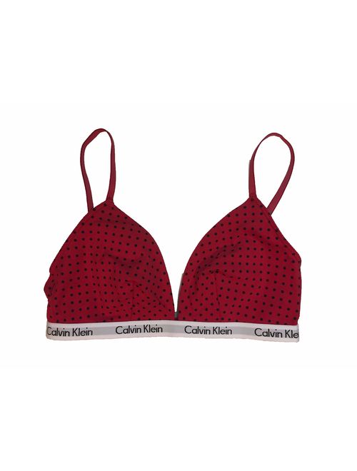 Calvin Klein Women's Id Cotton Large Waistband Triangle Unlined Bra