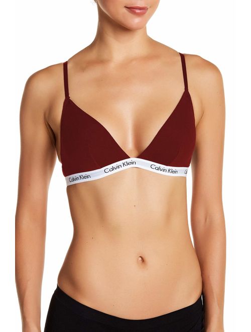 Calvin Klein Women's Id Cotton Large Waistband Triangle Unlined Bra