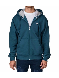 Men's Big and Tall Full-Zip Fleece Hooded Jacket