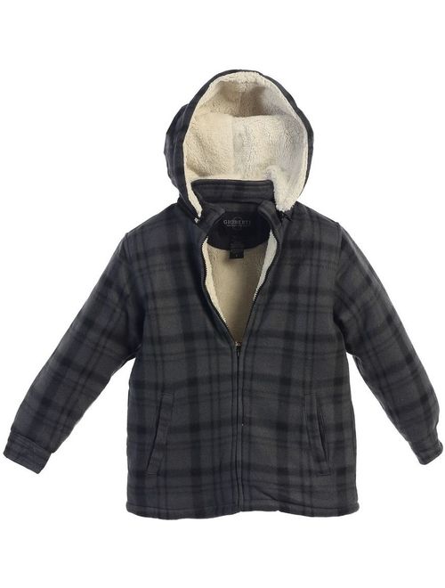 hooded flannel jacket walmart