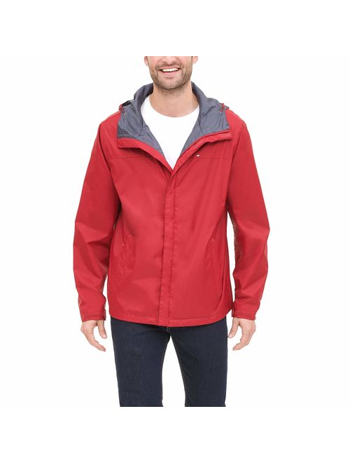 Tommy Hilfiger Men's Waterproof Breathable Hooded Jacket