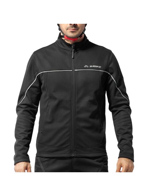 INBIKE Winter Men's Windproof Thermal Cycling Running Jacket