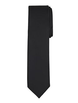 Boy's Regular Self Tie Prep Solid Color Necktie