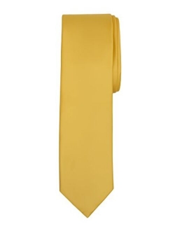 Boy's Regular Self Tie Prep Solid Color Necktie