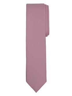 Boy's Regular Self Tie Prep Solid Color Necktie