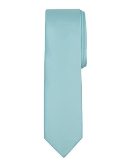 Boy's Regular Self Tie Prep Solid Color Necktie
