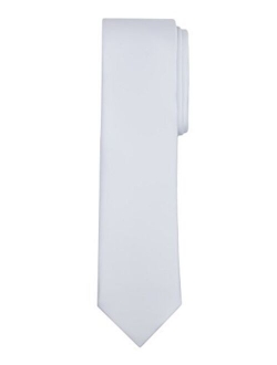 Boy's Regular Self Tie Prep Solid Color Necktie