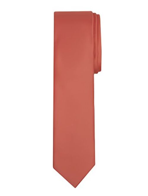 Jacob Alexander Boy's Regular Self Tie Prep Solid Color Necktie